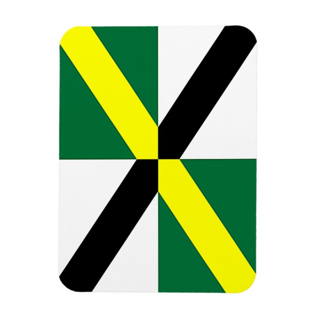 Íman Imagem fotográfica flexível com bandeira de Monter (Vertical)