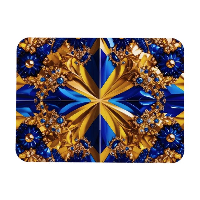 Íman Imagem fotográfica flexível com cores de Suecia (Horizontal)