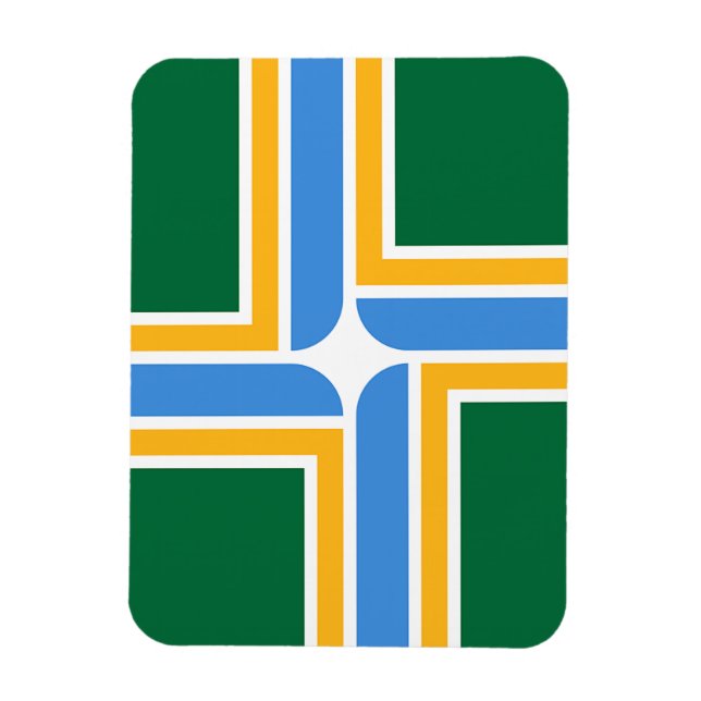 Íman Imagem fotográfica flexível com pavilhão de Portla (Vertical)