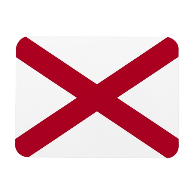 Íman Imagem fotográfica flexível patriótica com bandeir (Horizontal)