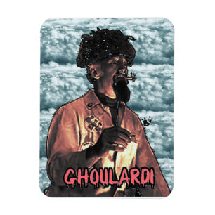 Íman Imagem fotográfica Ghoulardi 3" x 4" (Surreal Seri