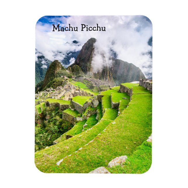 Íman Imagem fotográfica Machu Picchu, Cusco - Peru (Vertical)