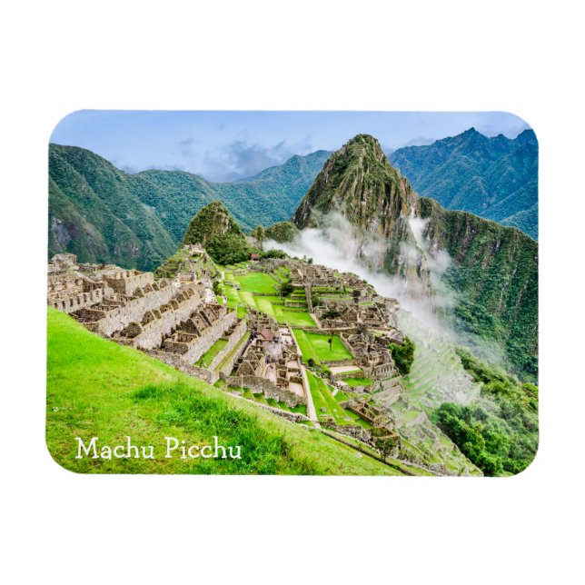 Íman Imagem fotográfica Machu Picchu, Cusco - Peru (Horizontal)