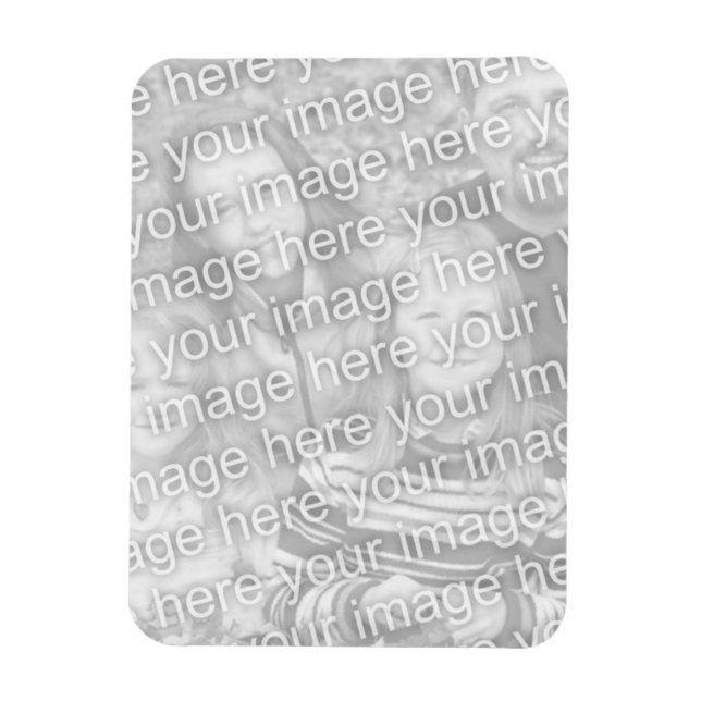 Íman Imagem fotográfica personalizada | Adicionar a ima (Vertical)