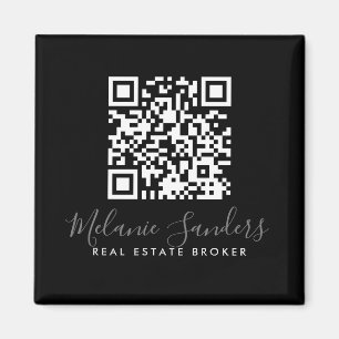 ÍMAN IMAGEM IMOBILIÁRIO DE NEGÓCIOS COM CÓDIGO QR 
