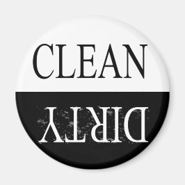 Íman Imagem limpa da máquina de lavar louça redonda a p