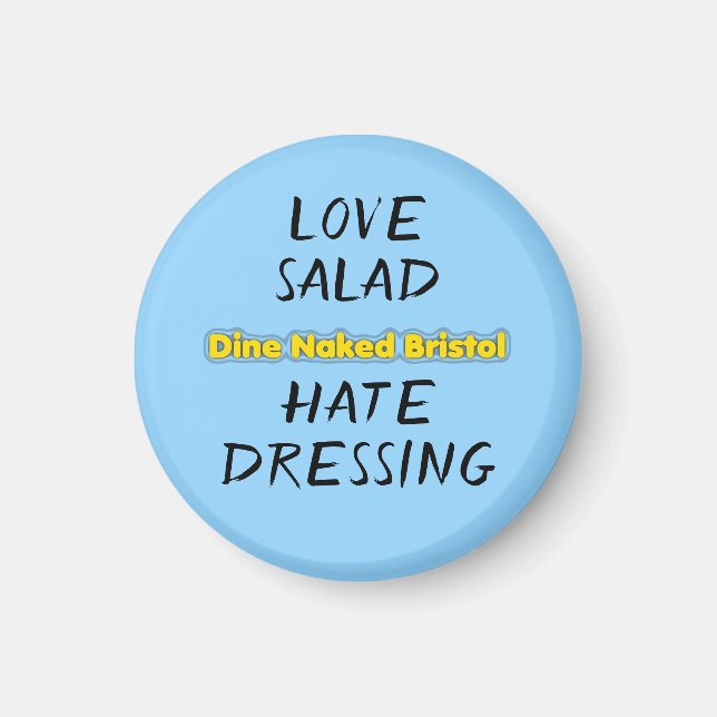 Íman Imagem "Love Salad Hate Dvestindo" (Frente)