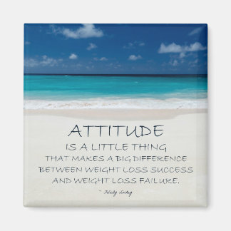 Íman Imagem Motivacional Perda de Peso: Praia 01