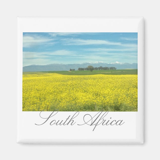 Íman Imagem Natural da África do Sul (Frente)
