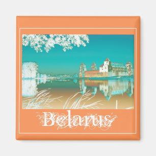 Íman Imagem Natural do Castelo de Belarus Mir Magnet