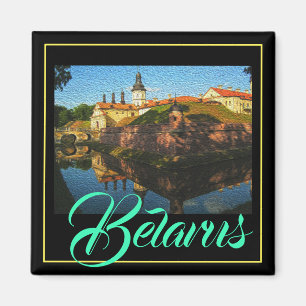 Íman Imagem Natural do Palácio de Belarus Nesvizh