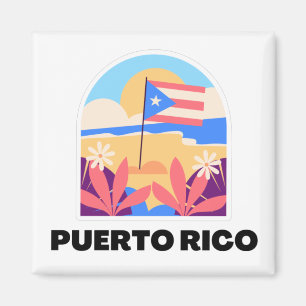 Íman Imagem Paisagem de Porto Rico