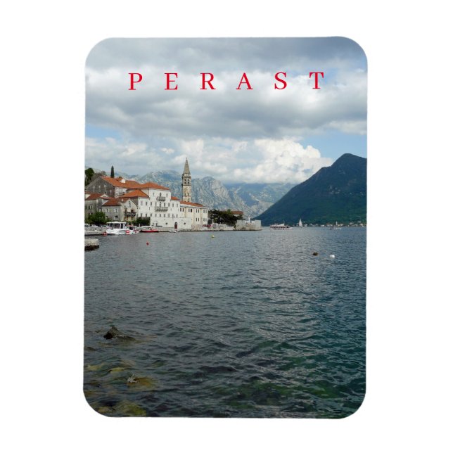Íman Imagem panorâmica do Montenegro Perast (Vertical)