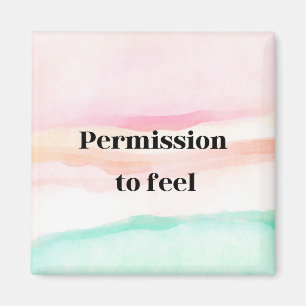 Íman Imagem "Permissão para Sentir" - Abraça a Emoção