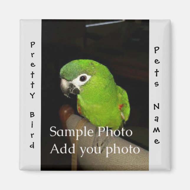 Íman Imagem personalizada (Frente)