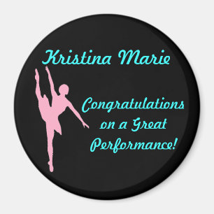 Íman Imagem Personalizada Ballerina