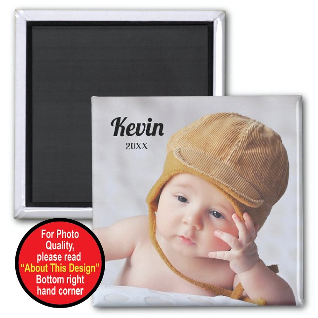 Íman Imagem personalizada com fotografia (Criador carregado)