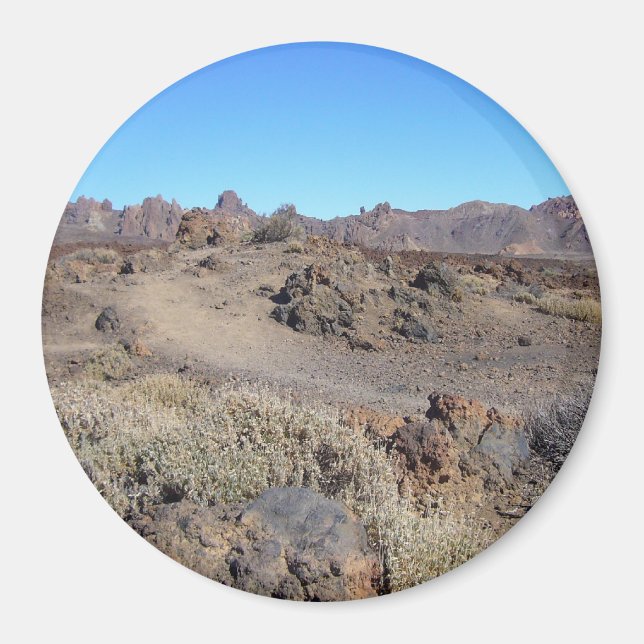 Íman Imagem personalizada de El Teide (Frente)