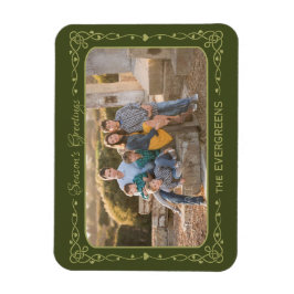 Íman Imagem Personalizada de Foto e Nome das Saudações 