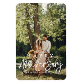 Íman Imagem Personalizada do Aniversário de Casamento