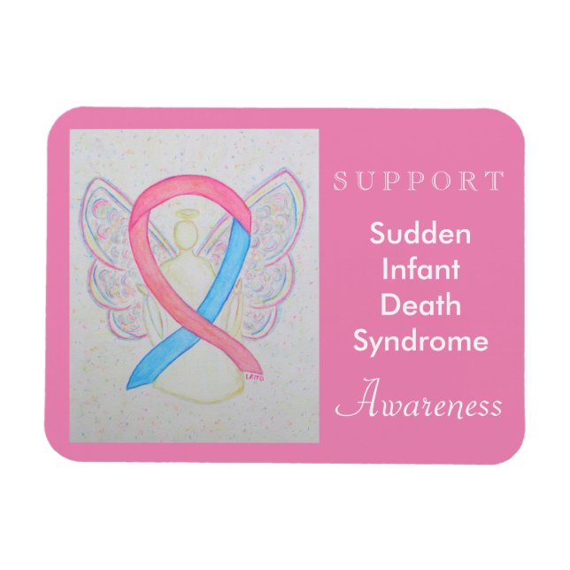 Íman Imagem Personalizada do Anjo da Faixa de Sensibili (Horizontal)