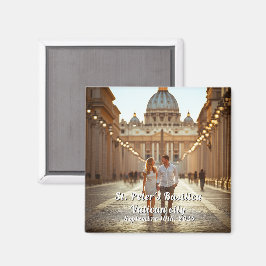 Íman Imagem Personalizada do Viagem do vaticano para So