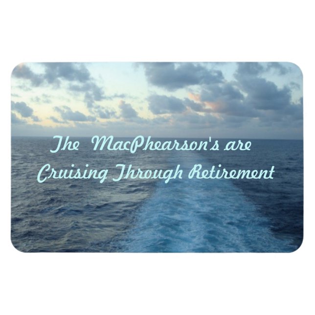 Íman Imagem Personalizada Hzt do Acordar de Entrega (Horizontal)