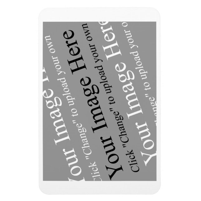 Íman Imagem personalizada Premium de 4x6 (Vertical)