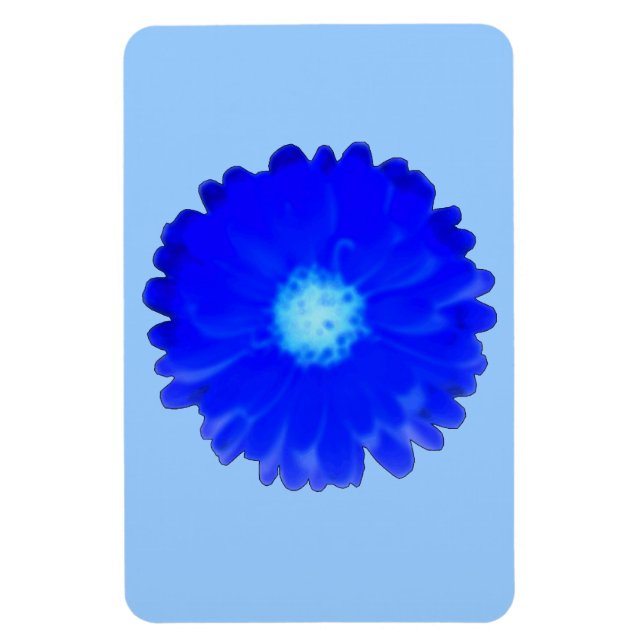 Íman Imagem Premium Azul legal Marigold (Vertical)