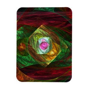 Íman Imagem Premium de Abstrato de Conexões Dinâmicas
