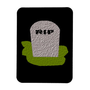 Íman Imagem Premium RIP Tombstone