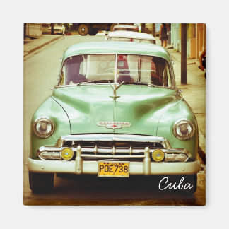 Íman Imagem Quadrada Cuba