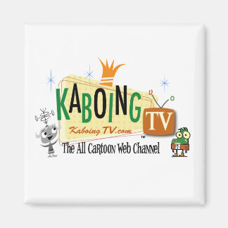 Íman Imagem Quadrada do KaboingTV