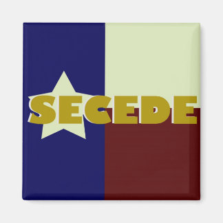 Íman Imagem quadrada do Texas SECEDE
