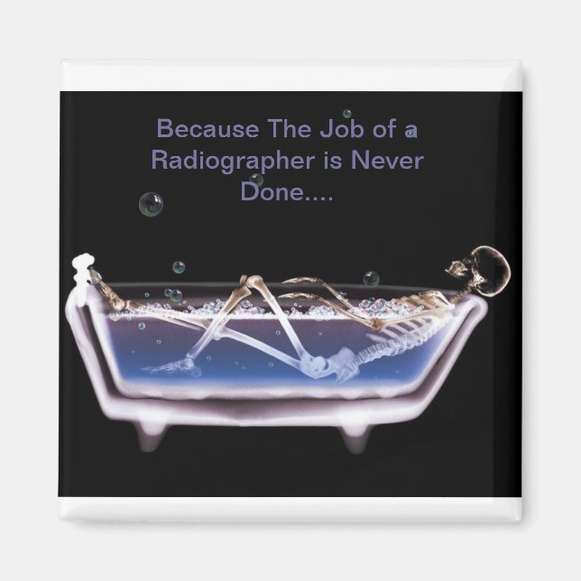 Íman Imagem Radiográfica (Frente)