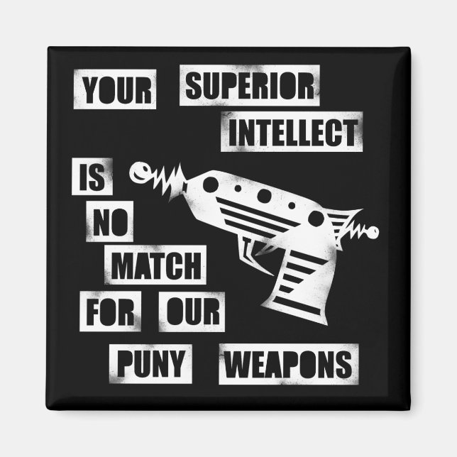 Íman Imagem Raygun 2 (Frente)