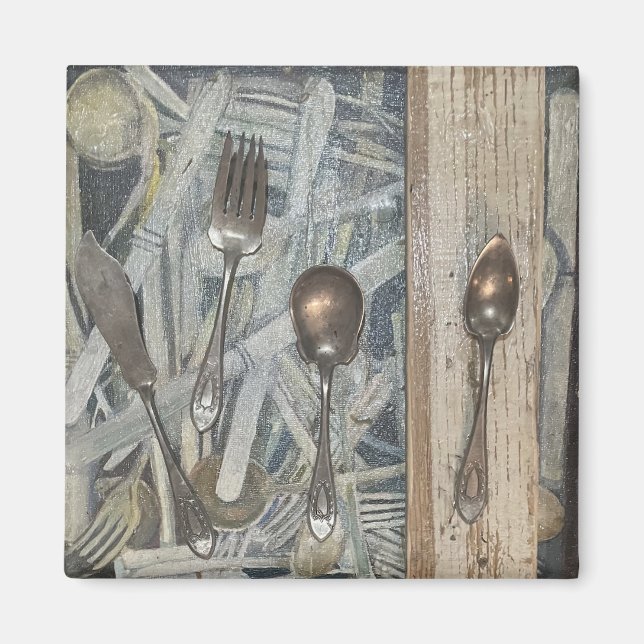 Íman Imagem Real da Spoon (Frente)