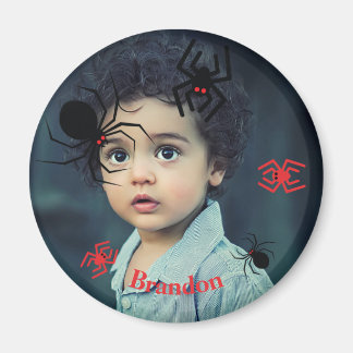 Íman Imagem Redonda de Fotos Personalizada
