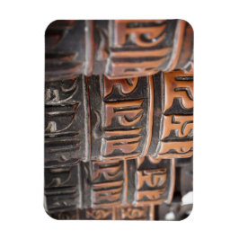 Íman Imagem retangular budista