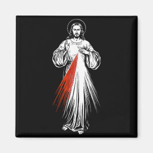 Íman Imagem Sagrada da Fé Católica Jesus Misericórdia D