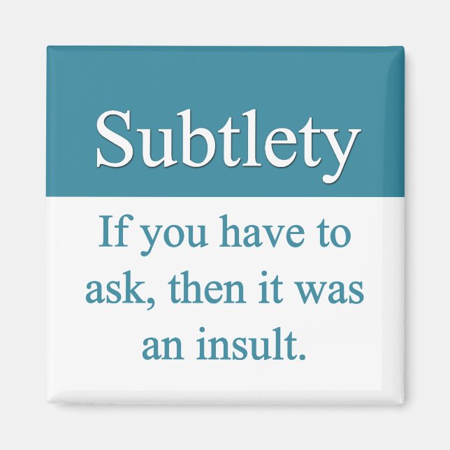 Íman Imagem Subtletal (Frente)