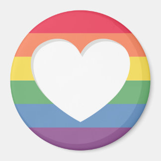 Íman Imagem temida da bandeira do arco-íris