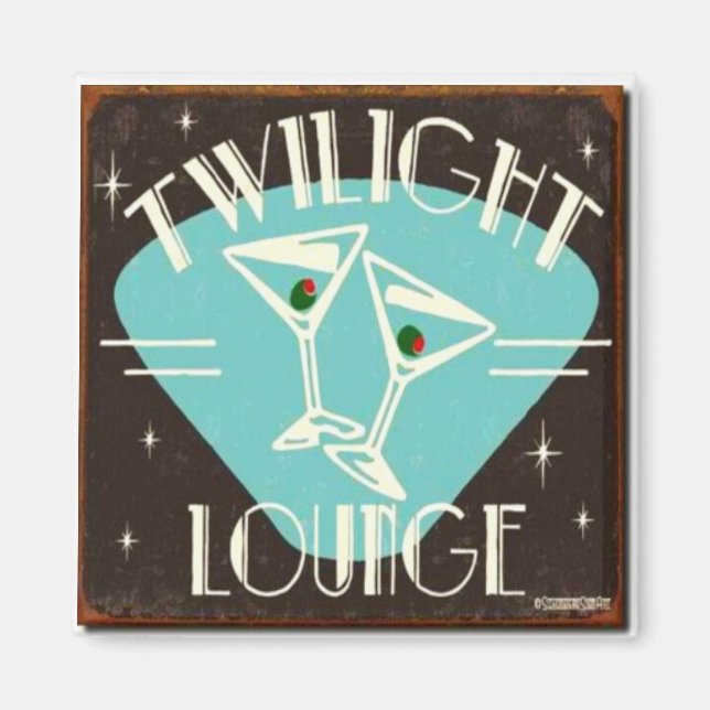 Íman Imagem 'Twilight Lounge' (Frente)