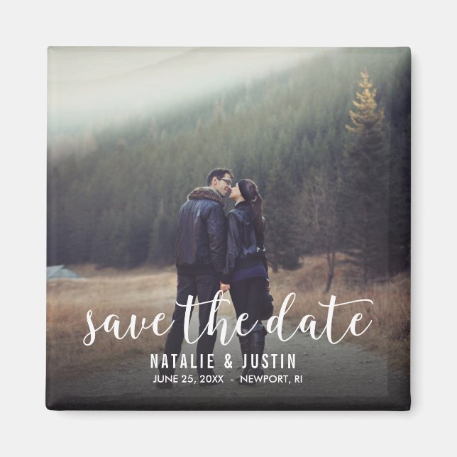 Íman Imagem Whimsy Salva o Anúncio Quadrado de Data (Frente)