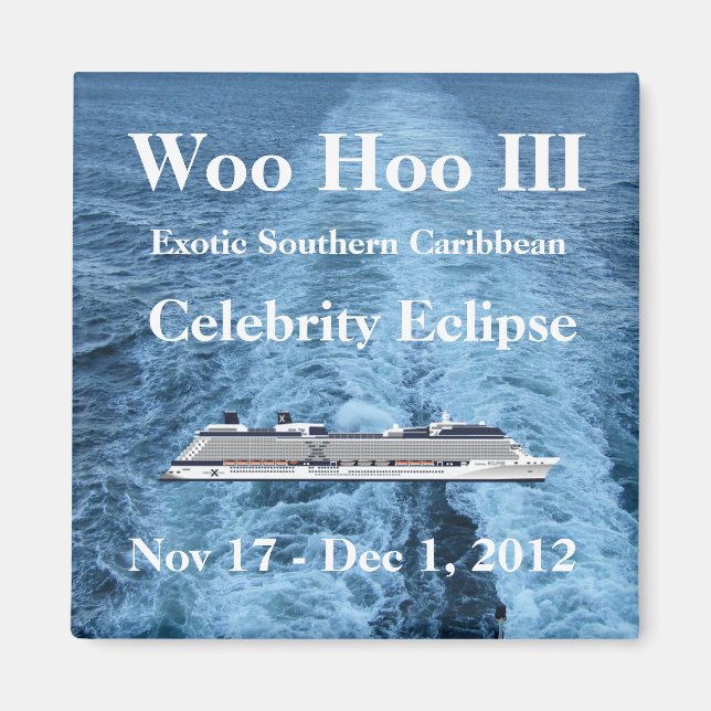 Íman Imagem Woo Hoo III (Frente)