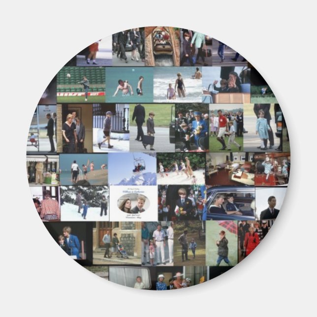 Íman Imagens da coleção William (Frente)