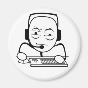 Íman Imagens de Frigorífico de Memória Internet de Nerd