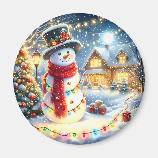 Íman Imagens de Natal - Decoração e Férias do Festivo F (Frente)