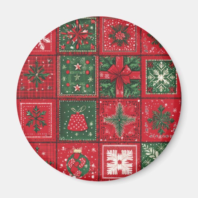 Íman Imagens de Natal - Decoração e Férias do Festivo F (Frente)