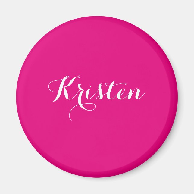 Íman Imagens de Nome Chic (Frente)